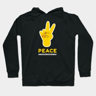 Peace: The Universal Language of Love Hoodie